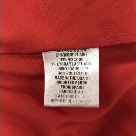 Pristine Milly Mini Girls' orange Milly Minis woven pleated skirt - Picture 8 of 8